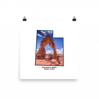 Delicate Arch poster